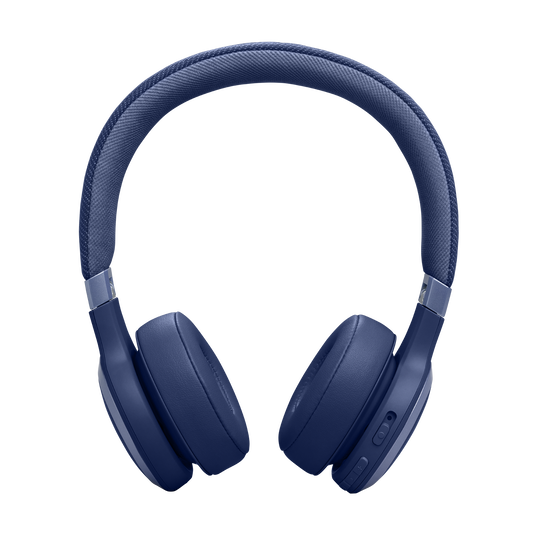 JBL Live 670NC - Blue - Wireless On-Ear Headphones with True Adaptive Noise Cancelling - Back image number null